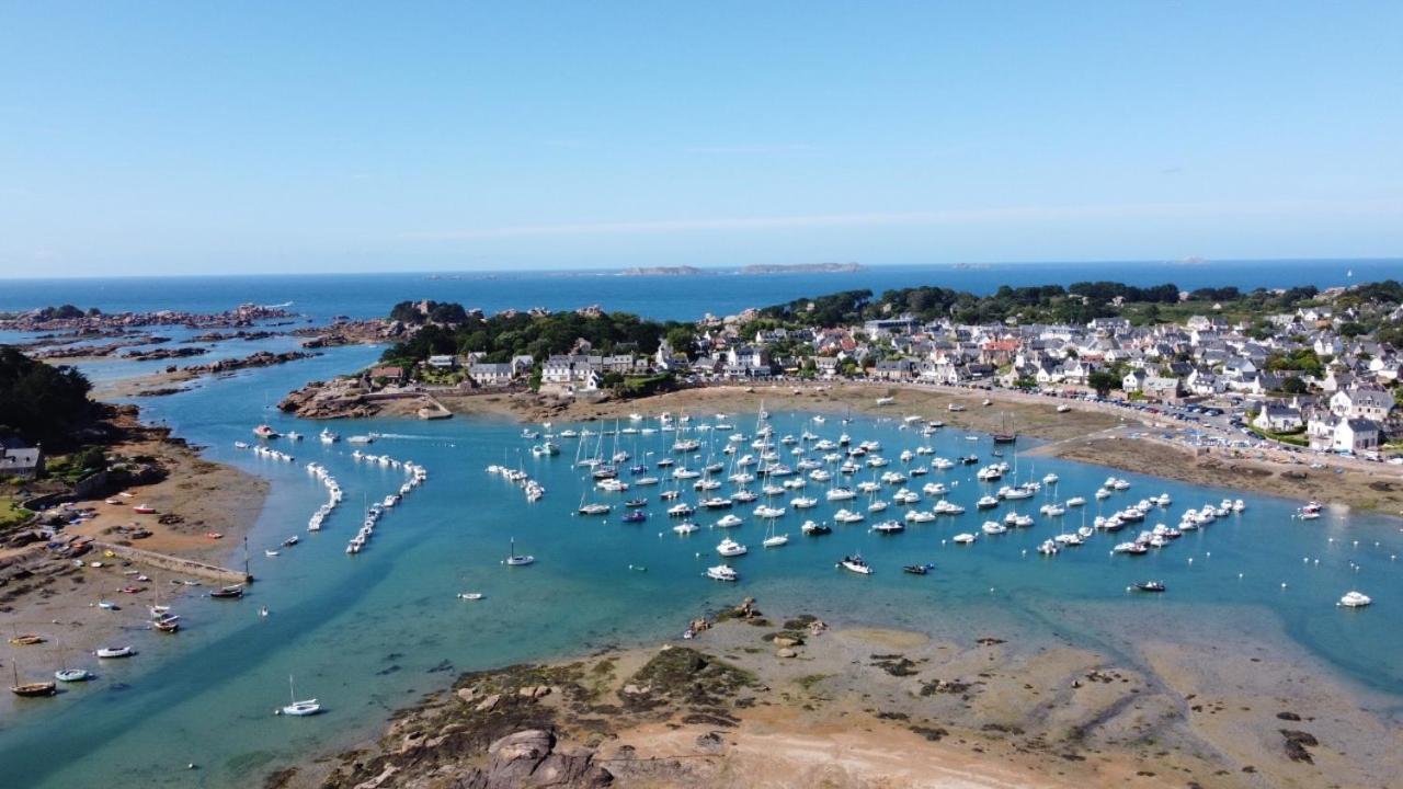 Hotel L'Albatros Perros-Guirec Esterno foto