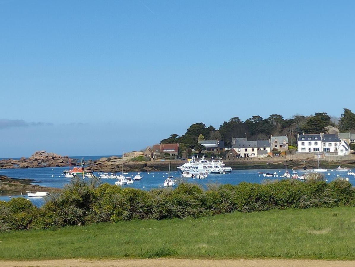 Hotel L'Albatros Perros-Guirec Esterno foto